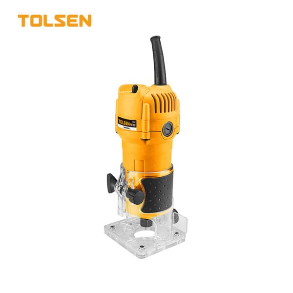 Tolsen 79737 5.5A laminate trimmer with transparent base guide