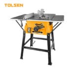 Tolsen 79820 12.5A electric table saw with extension wings and metal stand