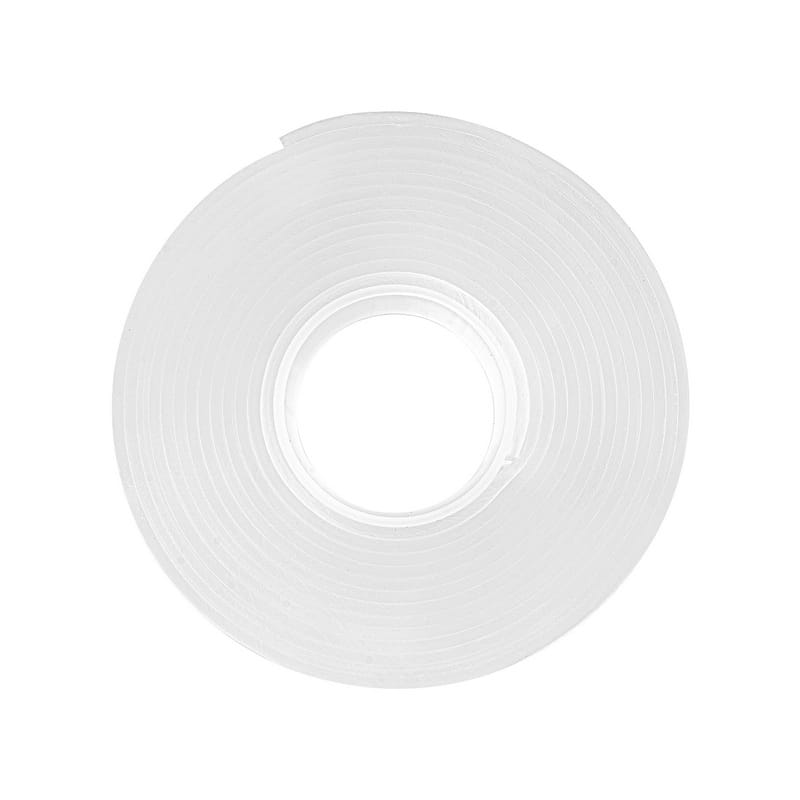 Top-down view of the heavy-duty, 2mm thick TOLSEN double sided washable and reusable nano tape roll.