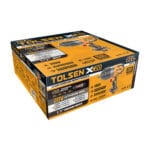 TOLSEN 20V X20 Industrial Brushless Cordless 1/2" Impact Wrench 1000 N·m Retail Color Box Packaging