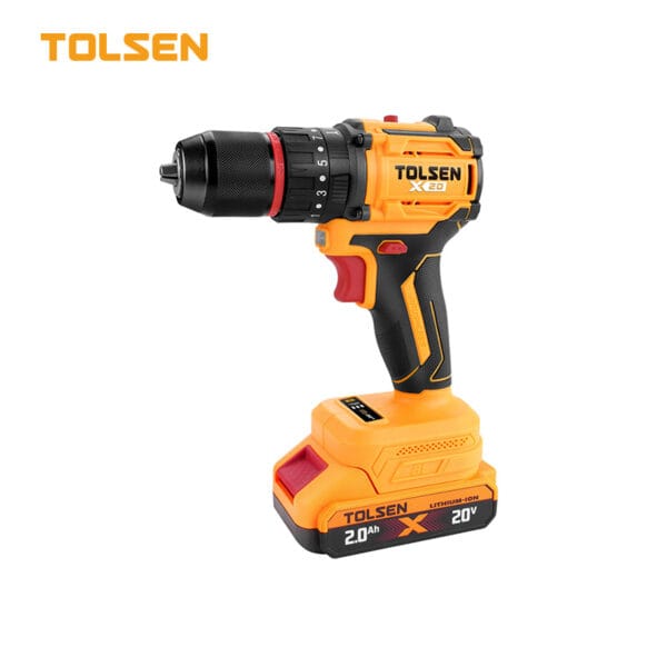 20V LI-ION BRUSHLESS CORDLESS HAMMER DRILL WITH 2PCS BATTERIES