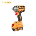 TOLSEN 96426 20V LI-ION BRUSHLESS CORDLESS IMPACT WRENCH WITH 4.0Ah Battery