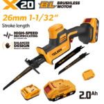 20V X20 Brushless Cordless 26mm Reciprocating Saw (2.0Ah)