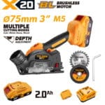 20V X20 Brushless Cordless 75mm Cutting Saw (2.0Ah)