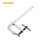 TOLSEN Heavy Duty Drop Forged All-Steel F Clamp, Sliding Bar Clamp with T-Bar Handle for Welding and Woodworking
