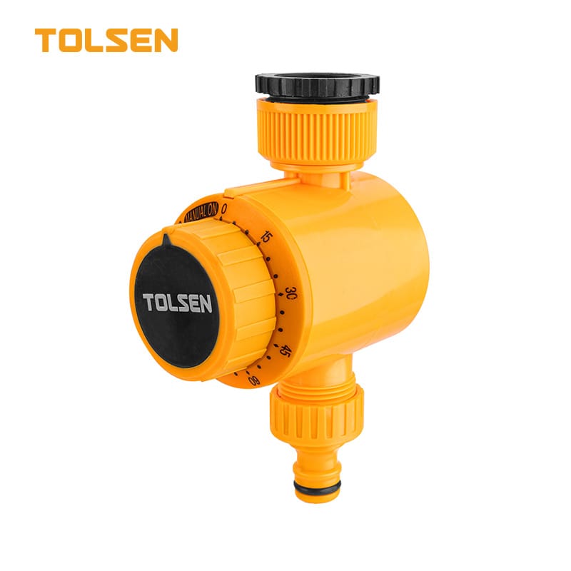 TOLSEN Mechanical Water Timer, 120-Minute Automatic Shut-Off Garden Hose Faucet Timer for Lawn Irrigation and Sprinklers