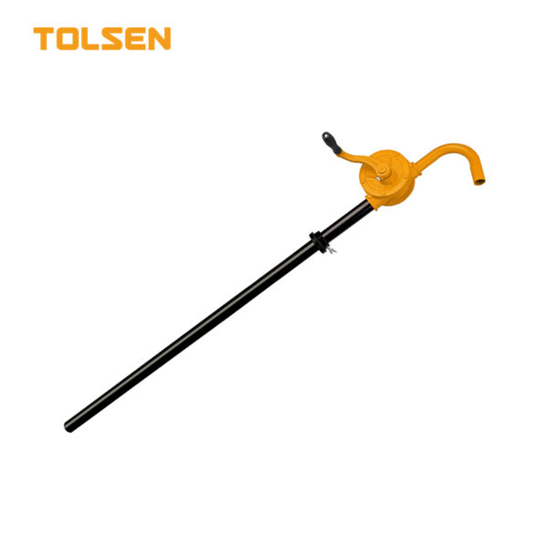 Tolsen hand rotary oil pump heavy duty barrel drum transfer pump with hand crank for diesel and oil
