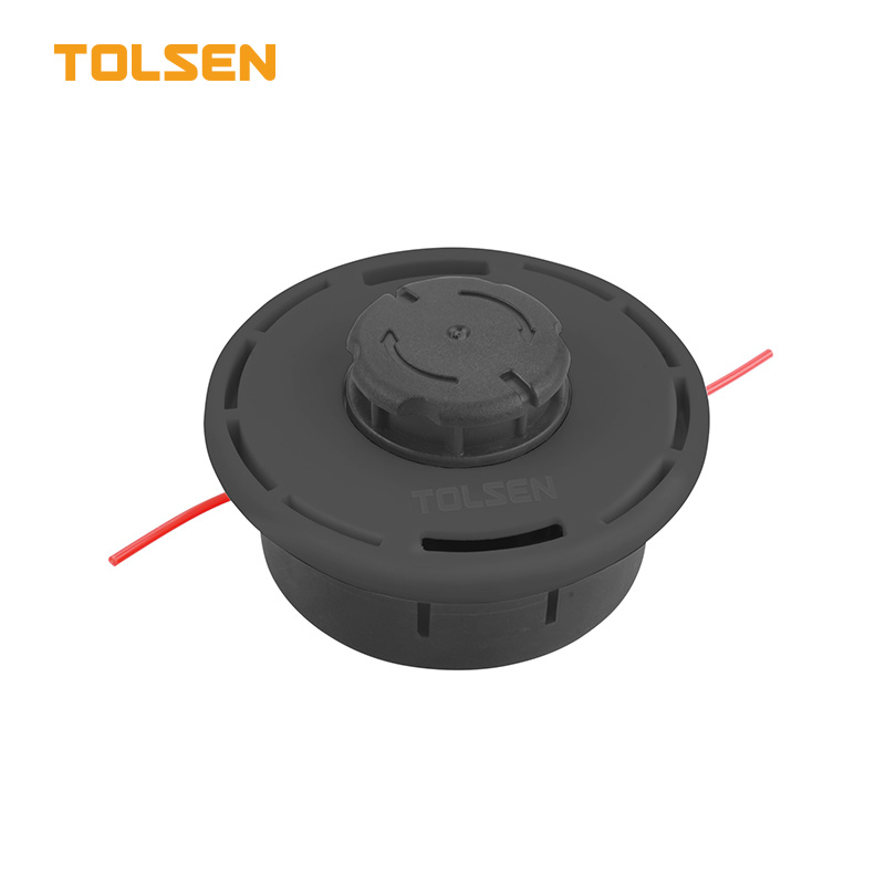 Tolsen 77666 universal bump feed string trimmer head for grass brush cutter with line